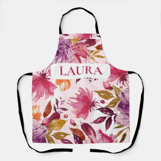 Custom Patterned Floral Schort (Voorkant)