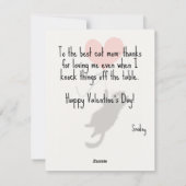 💘🐈Custom Paws & Passive-Aggression Feestdagenkaart (Achterkant)