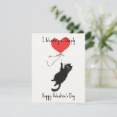 💘🐈Custom Paws & Passive-Aggression Feestdagenkaart (Staand voorkant)