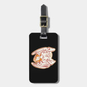 Custom Peace Angel-Bagagelabel Bagagelabel (Voorkant verticaal)