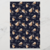 Custom Pear Moody Briefpapier (Achterkant)