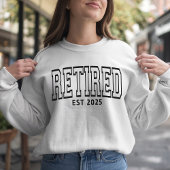 Custom Pensioen Shirt 2025 Pensioen Party Gift