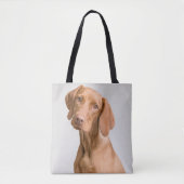 Custom personalize Photo pet dog cat Tote Bag (Voorkant)
