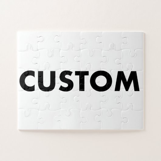 Custom Personalized 30 Piece 11" x 14" Landscape Legpuzzel (Horizontaal)