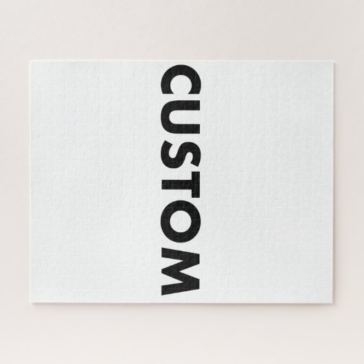 Custom Personalized 520 Piece 20" x 16" Portrait Legpuzzel (Horizontaal)