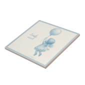 Custom personalized baby girl name  tegeltje (Zijkant)