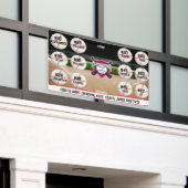 Custom Personalized Baseball Banner Ideas Team (Buitenkant Gebouw)