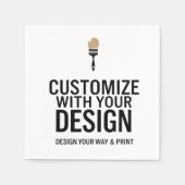 Custom Personalized Blank Company Branded Servet (Voorkant)