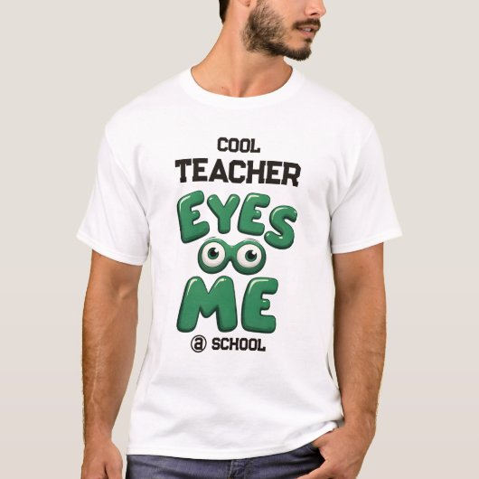 Custom Personalized Cute Teacher Gift T-shirt (Voorkant)