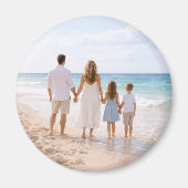 Custom Personalized Family Photo Magneet (Voorkant)