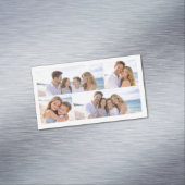 Custom Personalized Family Photo Magnetisch Visitekaartje (Voorbeeld)