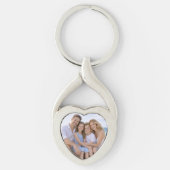 Custom Personalized Family Photo Sleutelhanger (Voorkant)