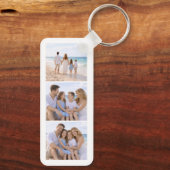 Custom Personalized Family Photo Sleutelhanger (Achterkant)