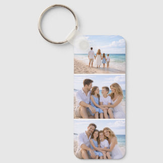 Custom Personalized Family Photo Sleutelhanger