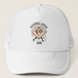 Custom Personalized Global Baseball 2026 Trucker Pet