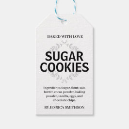 Custom Personalized Homemade label HM001_02sqv1 Cadeaulabel