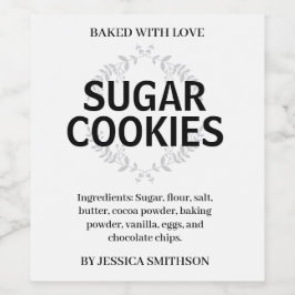 Custom Personalized Homemade label HM001_02sqv1 Wijn Etiket