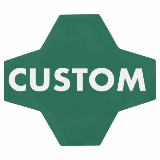 Custom Personalized HUNTER GREEN Football Voetbal (Enkel)