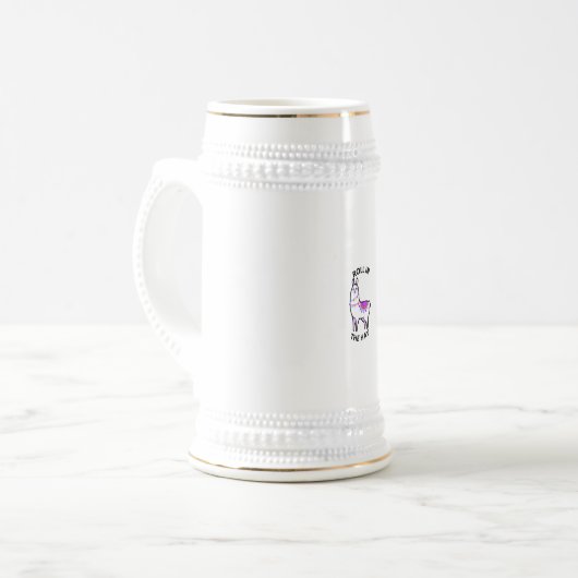 Custom Personalized Mug – Add Your Text or Design Bierpul (Voorkant links)