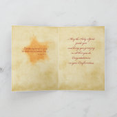 Custom Personalized Name Confirmation Congratulati Kaart (Binnen)