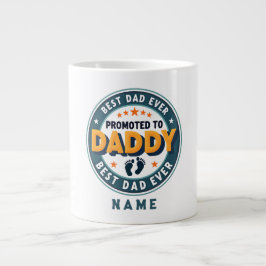 Custom Personalized Name Gift for Dad Grote Koffiekop