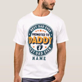 Custom Personalized Name Gift for Dad T-shirt