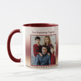 custom, personalized, new year, photo mug, gift,  mok