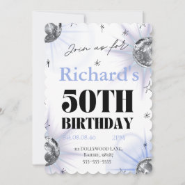 custom personalized photo 50th  instant download  save the date