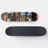 Custom Personalized Photo Collage Skateboard (Horizontaal)
