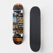 Custom Personalized Photo Collage Skateboard (Voorkant)