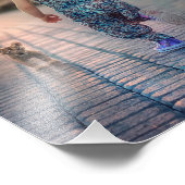 Custom Personalized Photo  Foto Afdruk (Hoek)