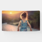 Custom Personalized Photo  Spandoek (Horizontaal)