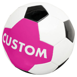 Custom Personalized PINK Soccer Football Voetbal