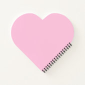  Custom Personalized Valentine's Day Heart-Shaped  Notitieboek (Achterkant)