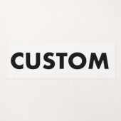 Custom Personalized Yoga Mat, BPA & phthalate Free Yogamat (Voorkant (horizontaal))