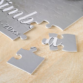 Custom Pet Cat Memorial Jigzaag Puzzle Foto Legpuzzel (Zijkant)