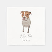 Custom Pet Cocktail Napkin Servet (Voorkant)