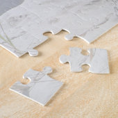 Custom Pet Dog Photo and Script Font Name Legpuzzel (Zijkant)