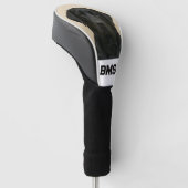 Custom Pet Dog Photo Black Labrador Personalized Golfheadcover (Schuin)