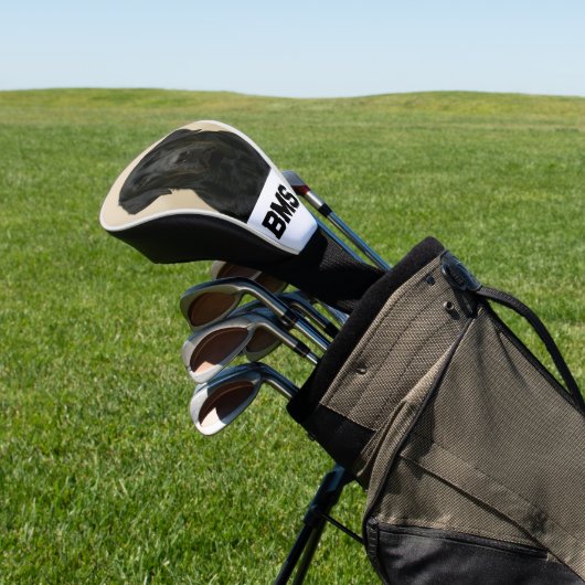 Custom Pet Dog Photo Black Labrador Personalized Golfheadcover (Insitu)