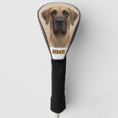 Custom Pet Dog Photo Great Dane Personalized Name Golfheadcover (Voorkant)