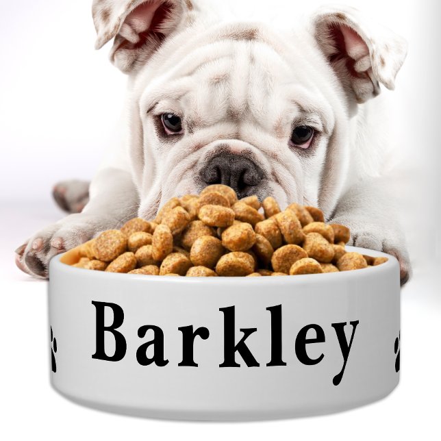 Custom Pet Dog Puppy Schattige Gepersonaliseerd Vo Voerbakje (Creator heeft geüpload)