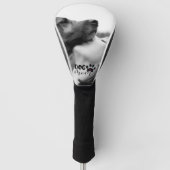 Custom Pet Foto Hond Mam Keepsake Golfheadcover (Voorkant)