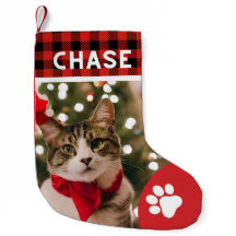 Custom Pet foto kerst schattige katten rustieke po
