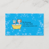 Custom Pet Groomer Appointment Card Visitekaartje (Voorkant)