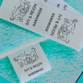  Custom Pet Icon Handmade by Sew on Labels  Grosgrain Lint