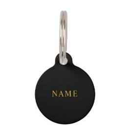 Custom Pet ID Tag Featuring Name and Contact Info Huisdierpenning