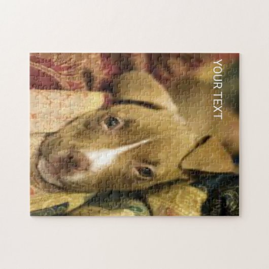 Custom Pet Jigzaag Puzzle Legpuzzel (Horizontaal)