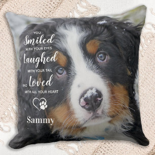 Custom Pet Memorial - Dog Remembrance Gift - Foto Kussen