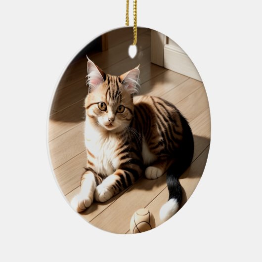 Custom Pet Memorial Gift Keramisch Ornament (Rechts)